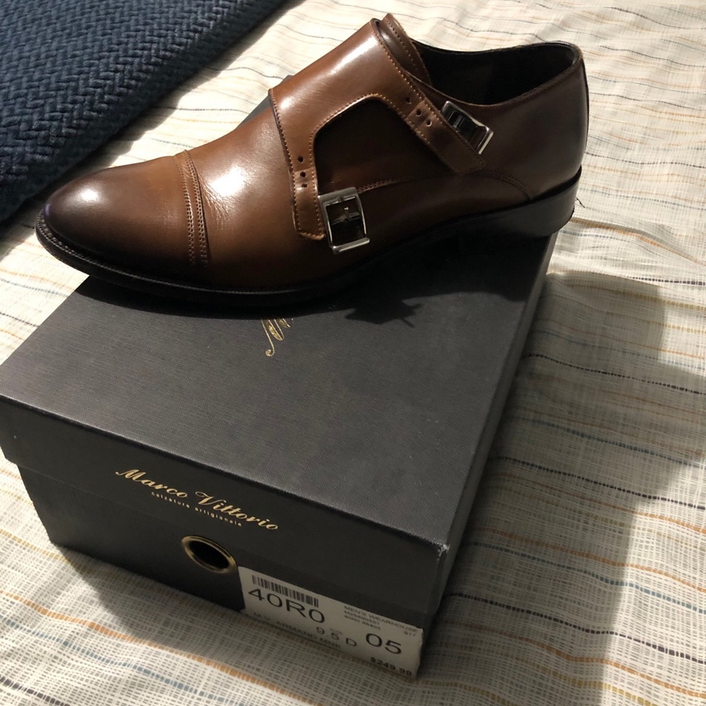 Marco Vittorio Double Monk Strap Dress Shoes